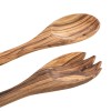 Couverts à salade bois d’olivier 30 cm (lot de 2)