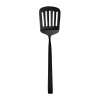 Spatule de service ajourée inox chromé - 32,5 cm - PVD noir