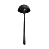 Louche de service inox chromé - 28 cm - 100 ml - PVD noir