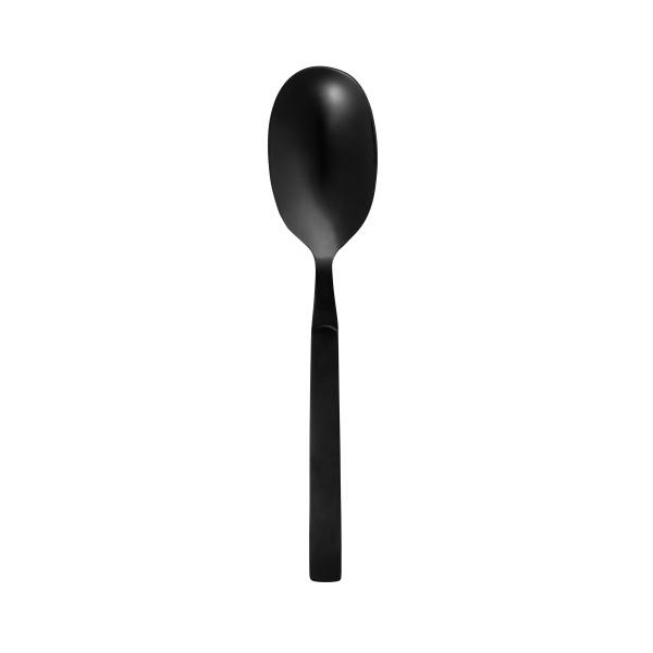 Cuillère de service inox chromé - 26 cm - PVD noir