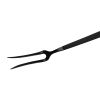 Fourchette de service à viande inox chromé - 32,5 cm - PVD noir