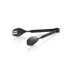Pince de service inox chromé - 23,5 cm - PVD noir
