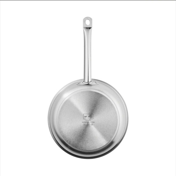 Poêle antiadhésive en acier chrome-nickel Ø 24 cm