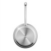 Poêle antiadhésive en acier chrome-nickel Ø 32 cm