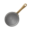 Mini-casserole de service acier chrome-nickel - Ø 9 cm - PVD vintage