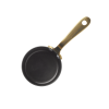 Mini-casserole de service acier chrome-nickel - Ø 7 cm - PVD noir