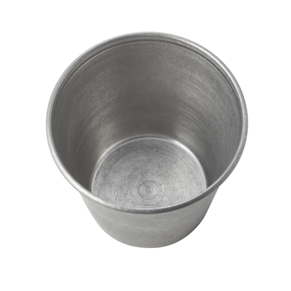 Pot à sauce en acier chrome-nickel - 60 ml - Vintage (lot de 6)
