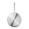 Casserole plate acier chrome-nickel Ø 24 cm – Contenance 4,5 L