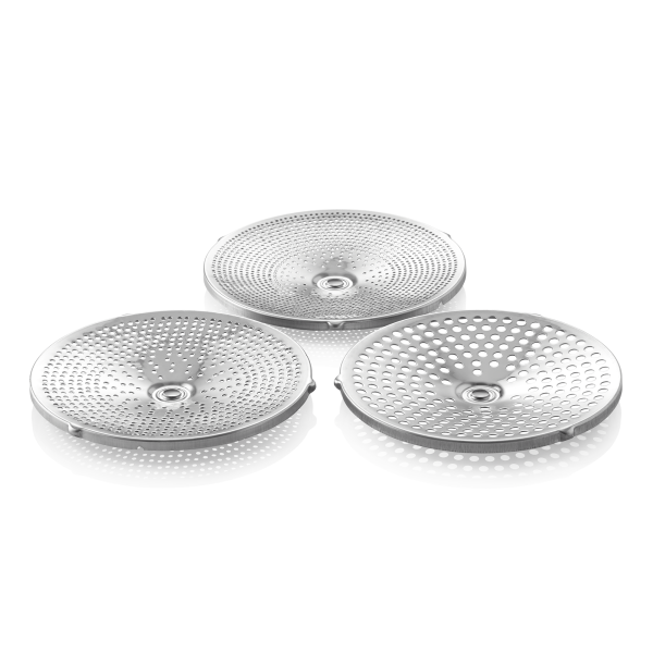 Moulin à légumes inox 18/8 Ø 24,5 cm – 3 grilles Ø 1,5 / 2 / 4 mm