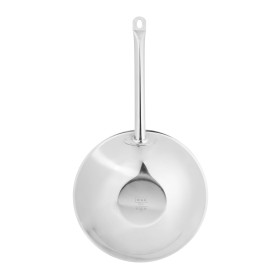 Wok inox 18/10 Ø 38 cm – Fond plat