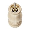 Moulin à sel en bois mat non traité - 11 cm
