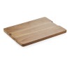 Planche de service en bois d'acacia et plaque en ardoise - 33 x 23 cm