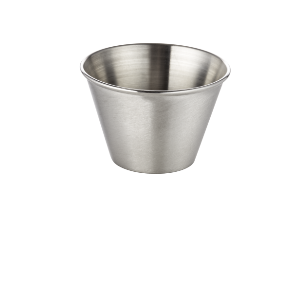 Pot à sauce en acier chrome-nickel - 80 ml (lot de 4)