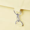 Chariot à linge en acier inoxydable - 90 x 55 x 90 cm - Sac crème 220 L