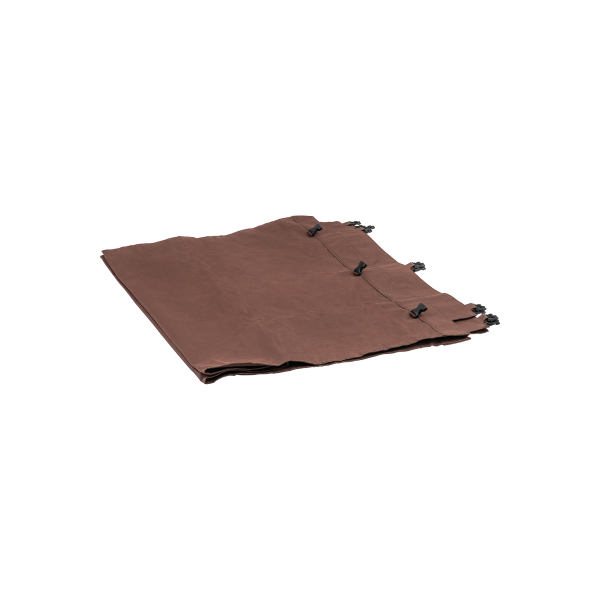 Sac à linge marron en polyester - 80 x 45 x 60 cm - 260 L