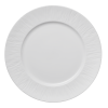 Assiette plate en porcelaine Ø 30 cm - Série Shiro (lot de 2)