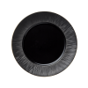 Assiette plate en porcelaine - Ø 27 cm - Série Kuro (lot de 2)
