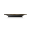 Assiette plate en porcelaine - Ø 27 cm - Série Kuro (lot de 2)