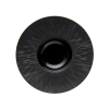 Assiette à pâtes en porcelaine - Ø 24 cm - Série Kuro (lot de 3)