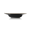 Assiette creuse en porcelaine Ø 23,5 cm - Série Kuro (lot de 3)