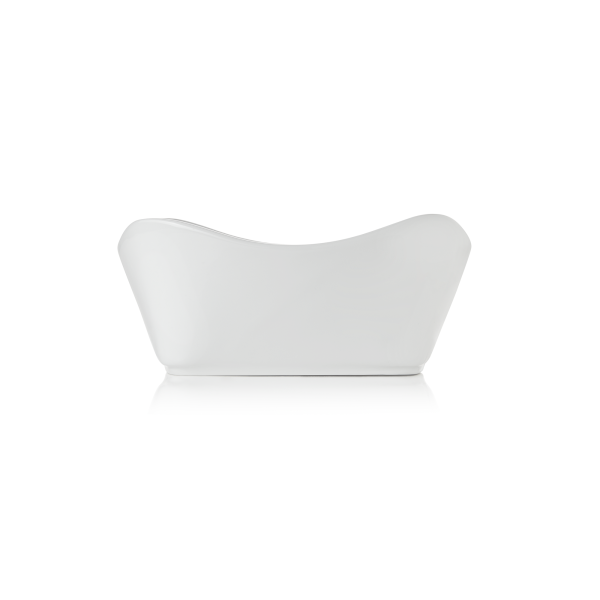 Saladier carré en porcelaine - 20,5 x 20,5 x 8,5 cm