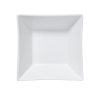 Ravier carré bords évasés en porcelaine - 12 x 12 x 5 cm (lot de 6)