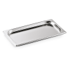 Bac gastro en acier chrome-nickel - GN 1/3 - Profondeur 20 mm (lot de 6)