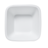 Ravier carré en porcelaine - 400 ml (lot de 3)