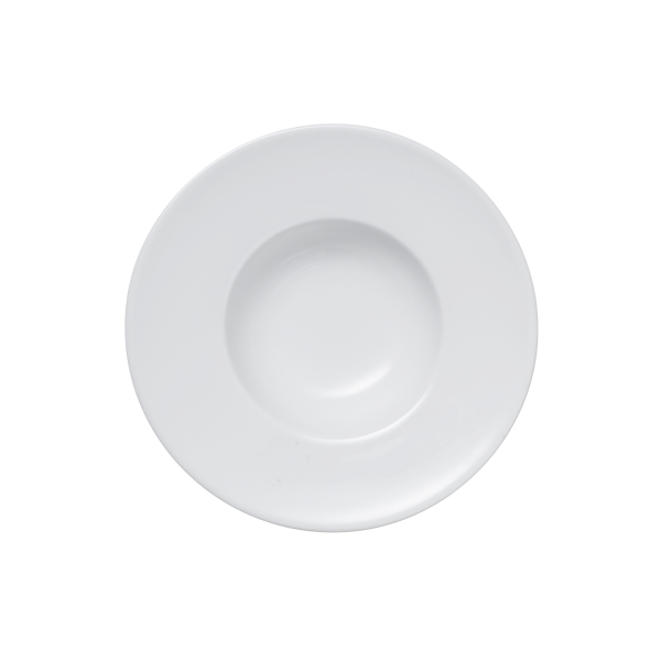 Mini-assiette à pâtes en porcelaine Ø 10 cm (lot de 12)