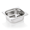 Bac gastro en acier chrome-nickel - GN 1/6 - Profondeur 65 mm (lot de 6)