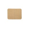 Plateau de présentation en polypropylène - 40 x 30 x 1 cm - Beige clair
