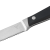 Couteau à steak acier chromé 13/0 - Manche ABS - Lame 11 cm (lot de 6)