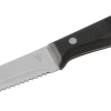Couteau à steak acier chromé 13/0 - Manche POM - Lame 12 cm (lot de 6)