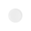 Assiette plate en mélamine blanche - Ø 22 cm
