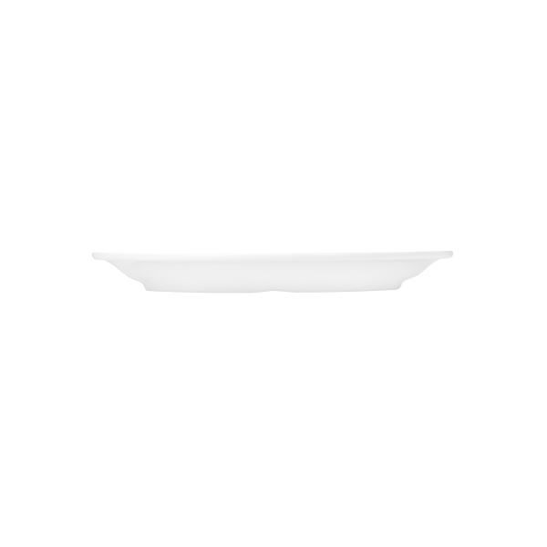 Assiette plate en mélamine blanche - Ø 22 cm