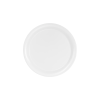 Assiette plate en mélamine blanche - Ø 26 cm