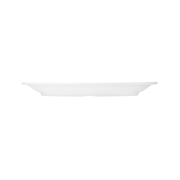 Assiette plate en mélamine blanche - Ø 26 cm