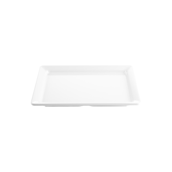 Plateau de service en mélamine blanche - GN 1/2
