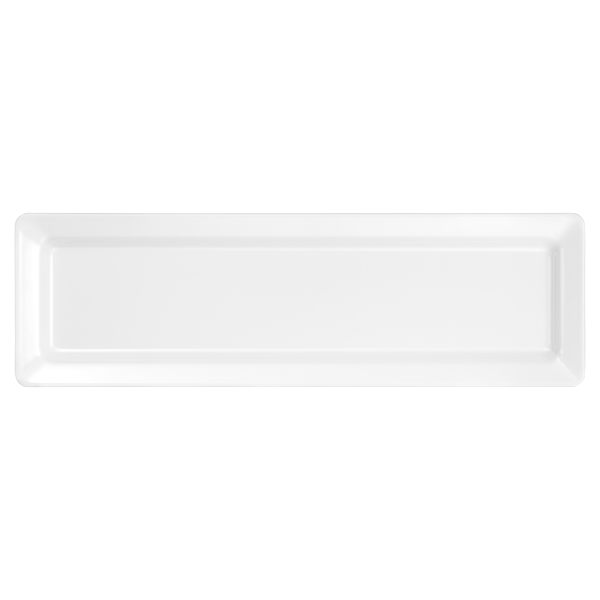 Plateau de service en mélamine blanche - GN 2/4