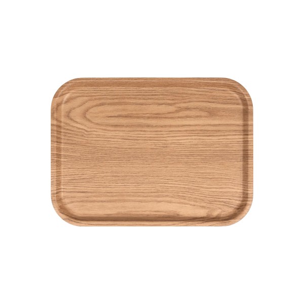 Plateau antidérapant en papier renforcé de mélamine - 41,5 x 30,5 x 2 cm