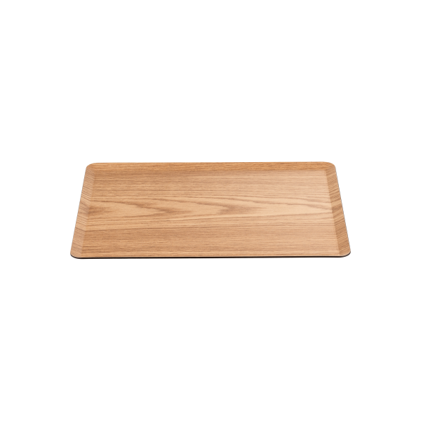 Plateau antidérapant en papier renforcé de mélamine - 36,5 x 28 x 1,5 cm