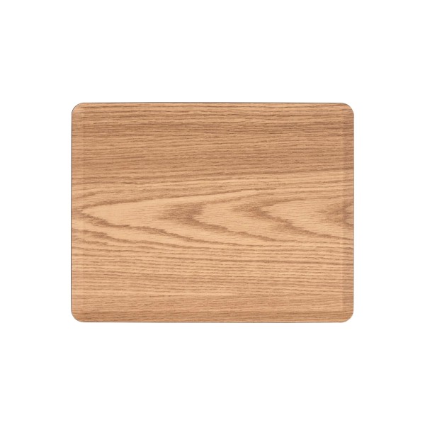 Plateau antidérapant en papier renforcé de mélamine - 36,5 x 28 x 1,5 cm