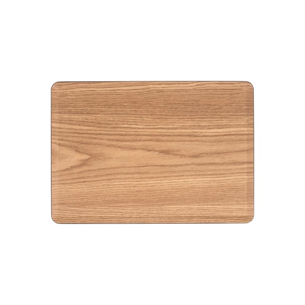 Plateau antidérapant en papier renforcé de mélamine - 40 x 28 x 1,5 cm