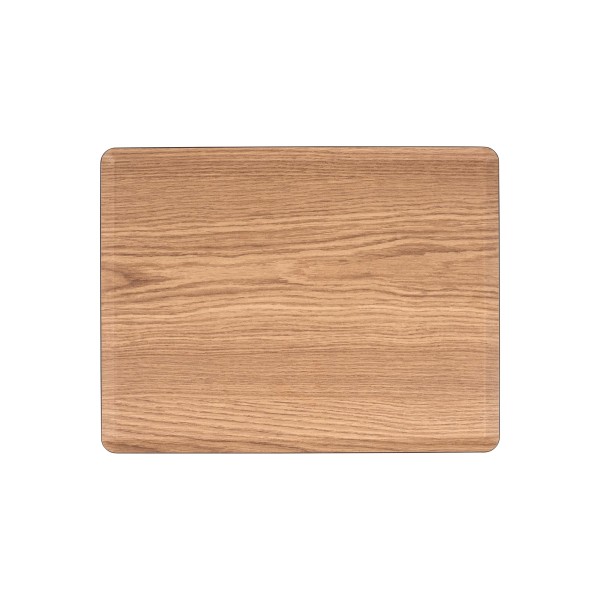 Plateau antidérapant en papier renforcé de mélamine - 43 x 33 x 1,5 cm