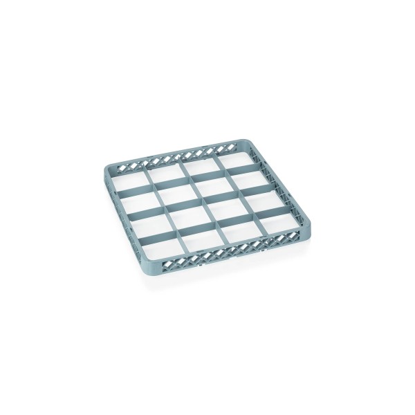 Élément d'extension en polypropylène pour panier à tasses - 16 compartiments
