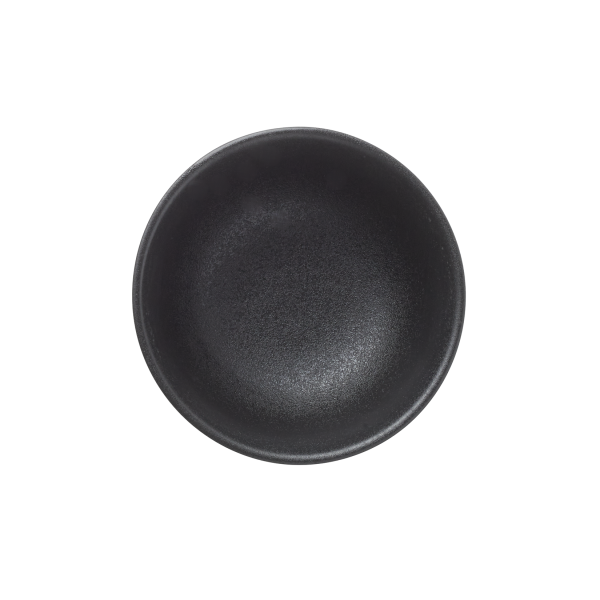 Bol en porcelaine noire inspiration asiatique - Ø 12,5 cm - 400 ml (lot de 4)