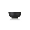 Bol en porcelaine noire inspiration asiatique - Ø 15,5 cm - 850 ml (lot de 2)