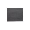 Plaque de service en porcelaine noire - GN 1/2 (lot de 3)