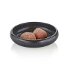 Bol contemporain en porcelaine noire - Ø 15 cm (lot de 4)