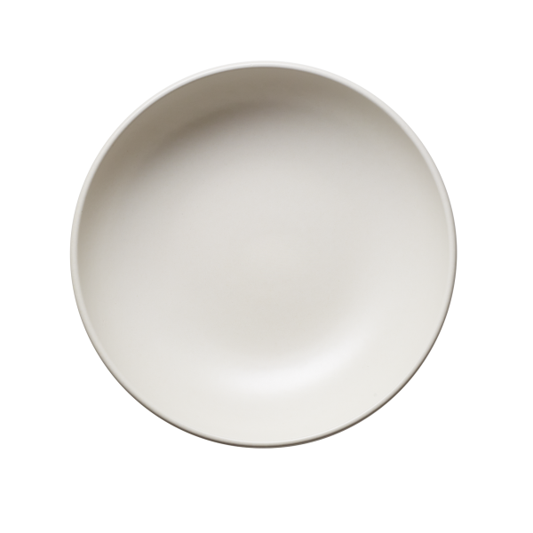 Assiette creuse en grès - Ø 28 cm - 2 L - Série One Light Rock (lot de 6)